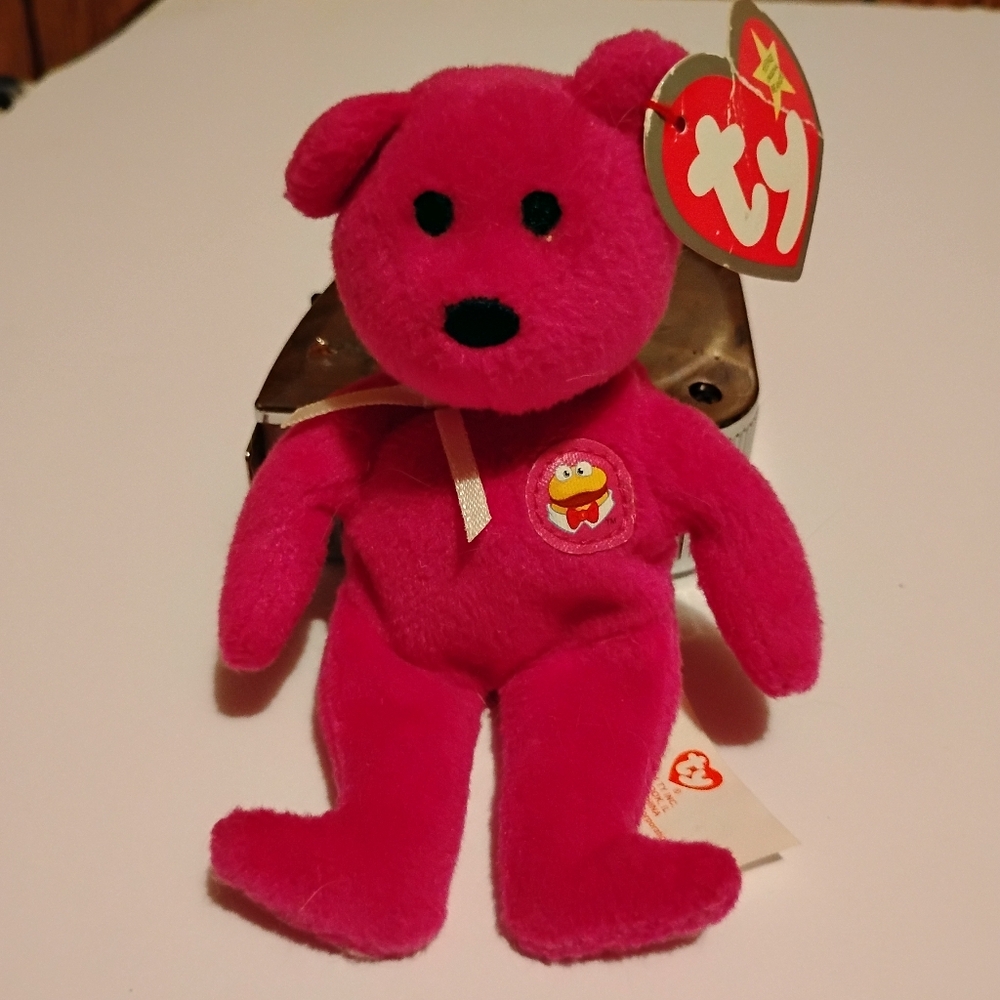 McDonald's 2004 TY Beanie Baby Burger The Bear
